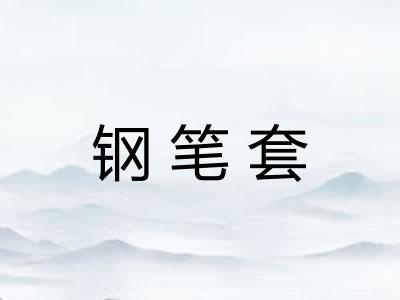 钢笔套