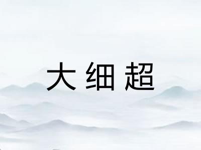 大细超