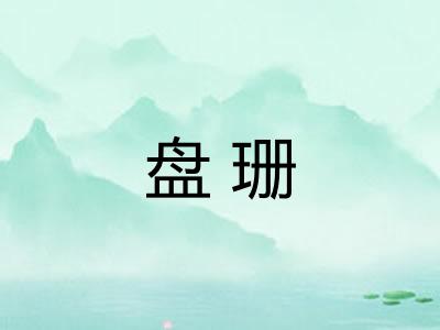 盘珊