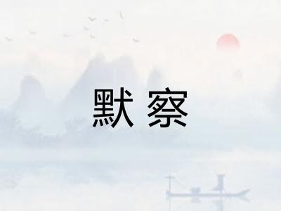 默察