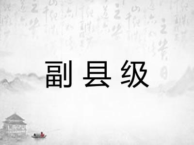 副县级