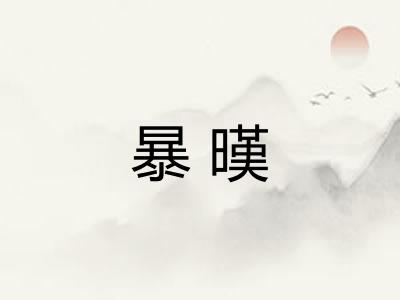暴暵