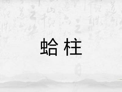 蛤柱