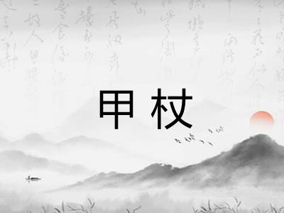 甲杖