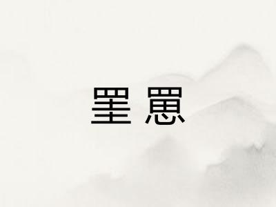 罣罳