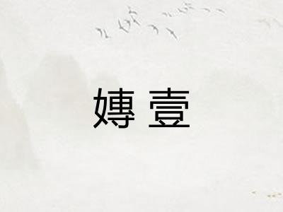 嫥壹
