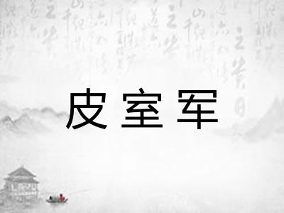 皮室军