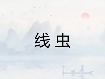 线虫