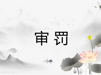 审罚