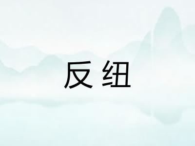 反纽