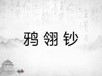 鸦翎钞