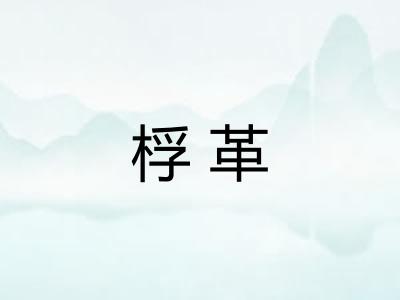 桴革