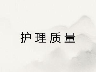 护理质量
