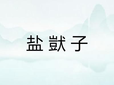 盐獃子