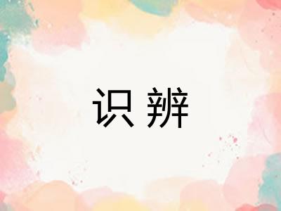 识辨