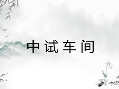中试车间