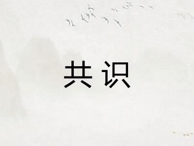 共识