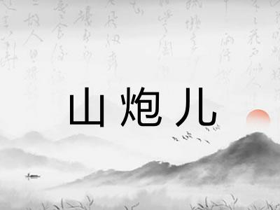 山炮儿
