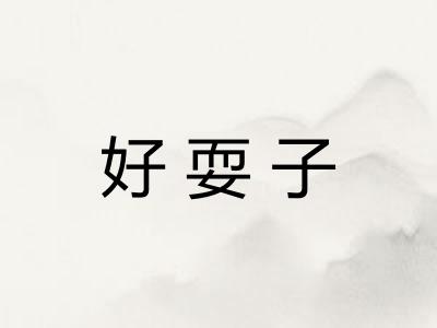 好耍子