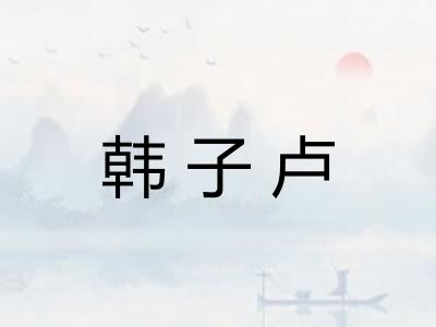 韩子卢