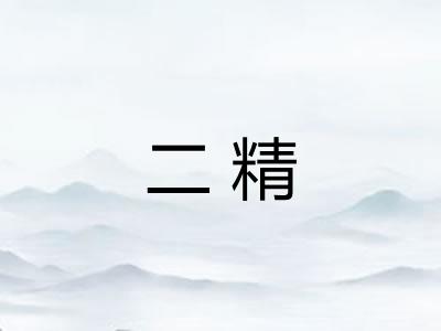 二精