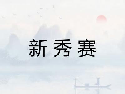 新秀赛