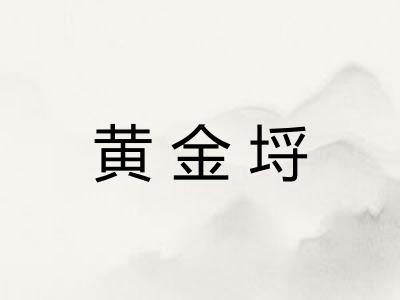 黄金埒