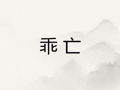 乖亡