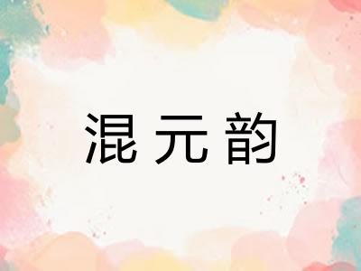 混元韵