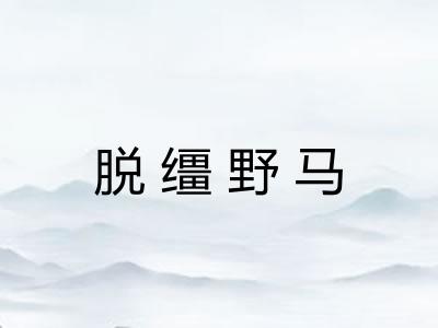 脱缰野马
