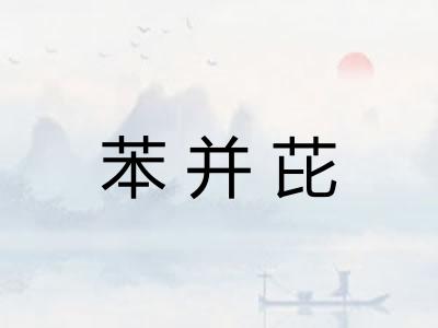 苯并芘