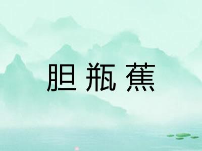 胆瓶蕉