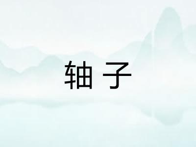 轴子