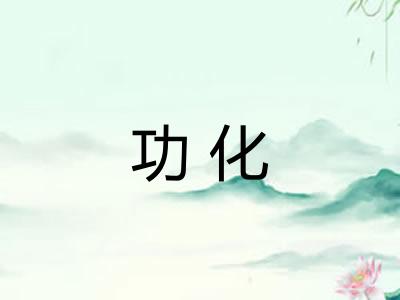 功化