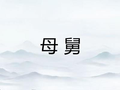 母舅