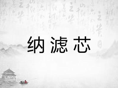 纳滤芯