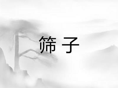 筛子