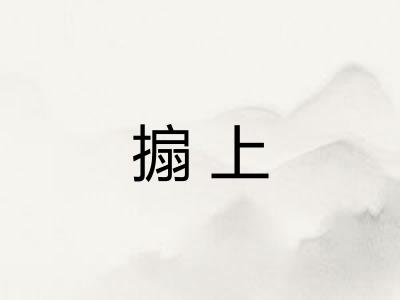 搧上