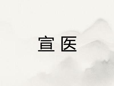 宣医