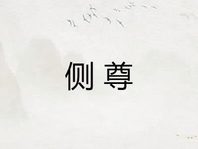 侧尊