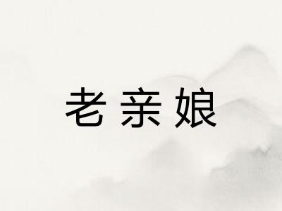 老亲娘