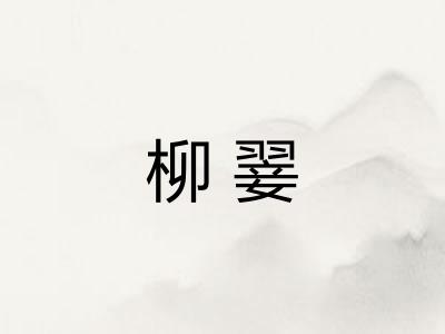柳翣