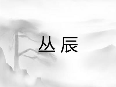 丛辰