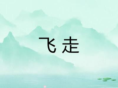 飞走