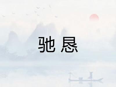 驰恳