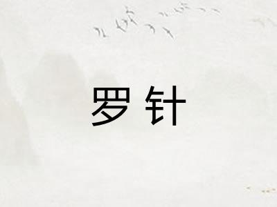 罗针