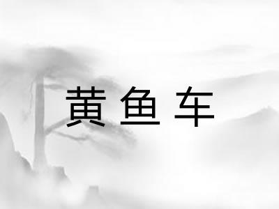 黄鱼车