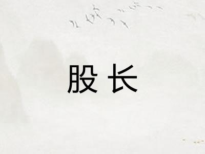 股长