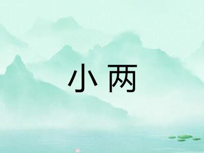 小两