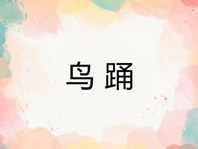 鸟踊